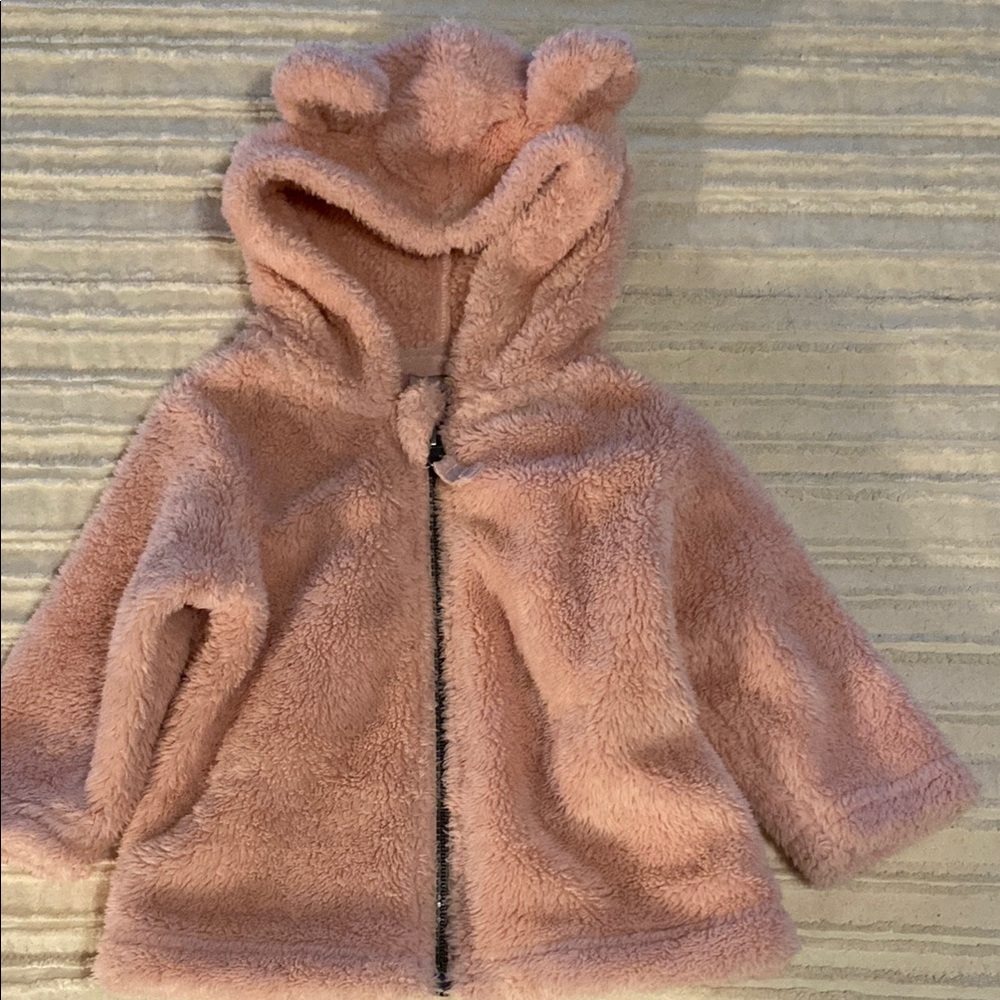 Cozy Pink Fleece Kids Jacket